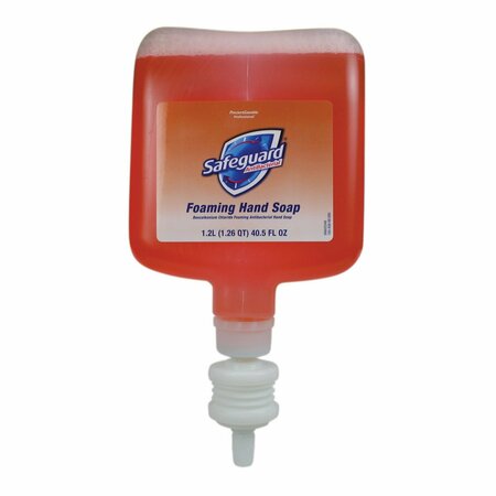 PROCTER & GAMBLE P&G Safeguard Foaming Hand Soap Refill 40.5 oz Anti-Bacterial, 4PK 47435